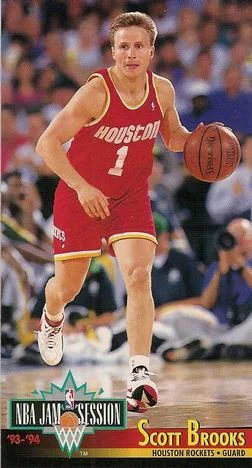 1993-94 Jam Session Scott Brooks Variant #76 card image