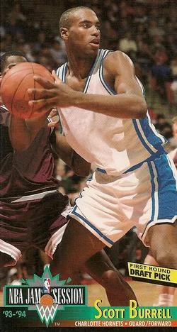 1993-94 Jam Session Scott Burrell FRDP Variant #18 card image