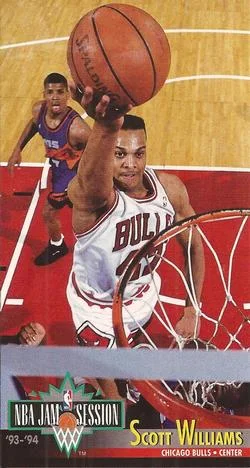 1993-94 Jam Session Scott Williams Variant #35 card image