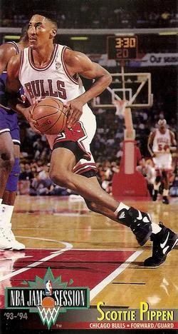 1993-94 Jam Session Scottie Pippen Variant #34 card image