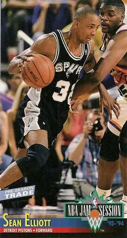 1993-94 Jam Session Sean Elliott Variant #61 card image