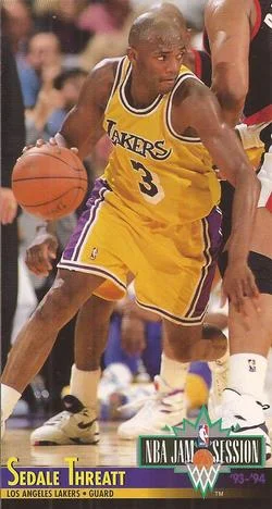 1993-94 Jam Session Sedale Threatt Variant #109 card image