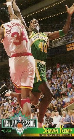 1993-94 Jam Session Shawn Kemp Variant #214 card image