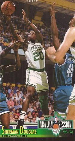 1993-94 Jam Session Sherman Douglas Variant #12 card image