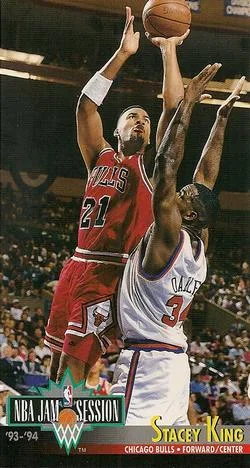 1993-94 Jam Session Stacey King Variant #31 card image