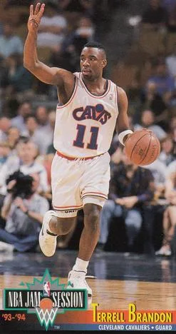 1993-94 Jam Session Terrell Brandon Variant #36 card image