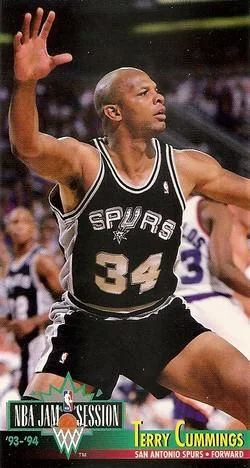 1993-94 Jam Session Terry Cummings Variant #203 card image