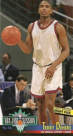 1993-94 Jam Session Terry Dehere FRDP Variant #95 card image