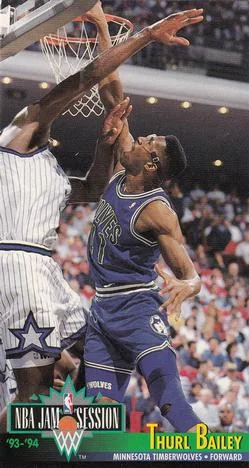 1993-94 Jam Session Thurl Bailey Variant #129 card image