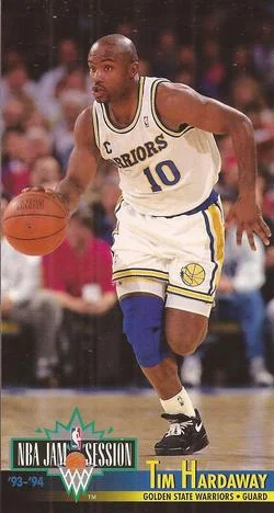 1993-94 Jam Session Tim Hardaway Variant #69 card image