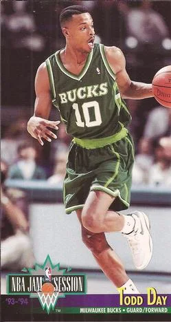 1993-94 Jam Session Todd Day Variant #123 card image