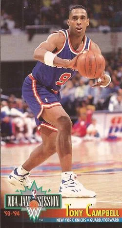 1993-94 Jam Session Tony Campbell Variant #147 card image