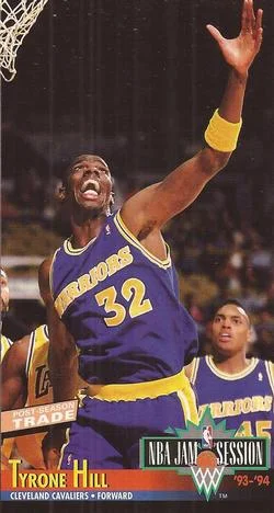 1993-94 Jam Session Tyrone Hill Variant #39 card image