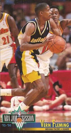 1993-94 Jam Session Vern Fleming Variant #87 card image