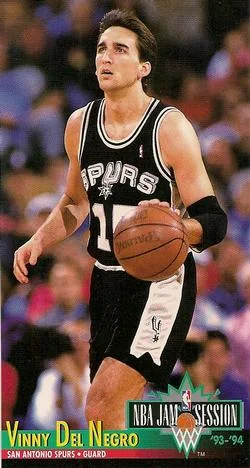 1993-94 Jam Session Vinny Del Negro Variant #205 card image