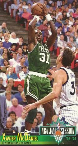 1993-94 Jam Session Xavier McDaniel Variant #15 card image