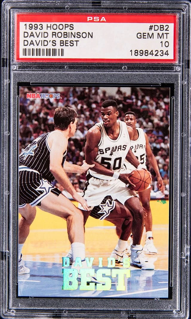 1993-94 NBA Hoops David Robinson David's Best #DB2 card image