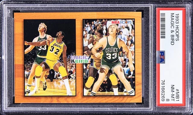 1993-94 NBA Hoops Magic & Bird #MB1 card image
