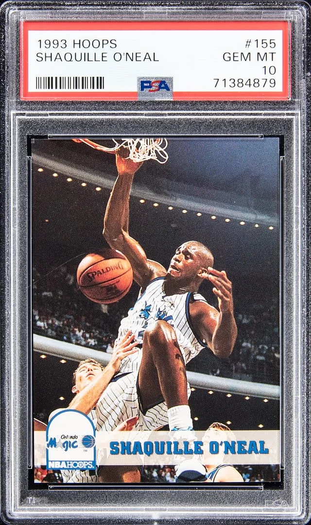 1993-94 NBA Hoops Shaquille O'Neal #155 card image