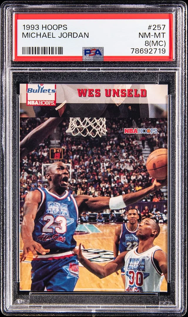 1993-94 Panini Hoops Michael Jordan #257 card image
