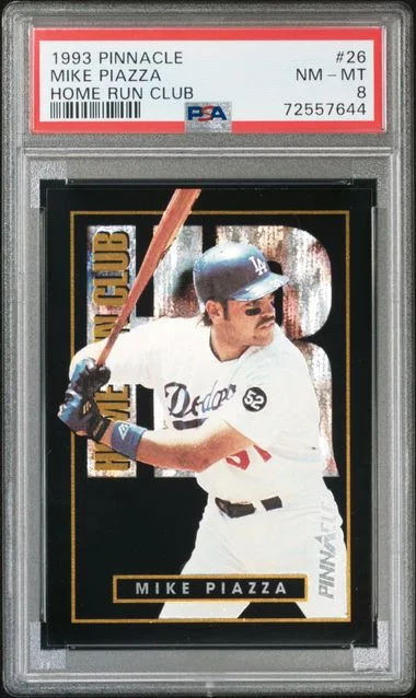 1993-94 Pinnacle Mike Piazza Home Run Club #26 card image