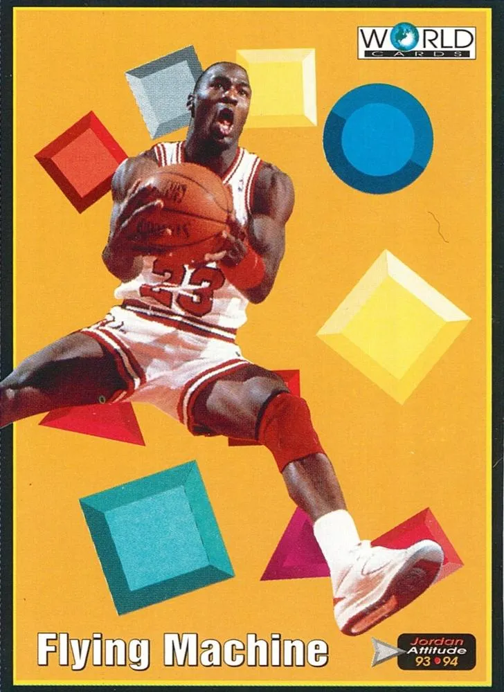 1993-94 Pro Cards French Sports Action Basket Michael Jordan #5317 card image