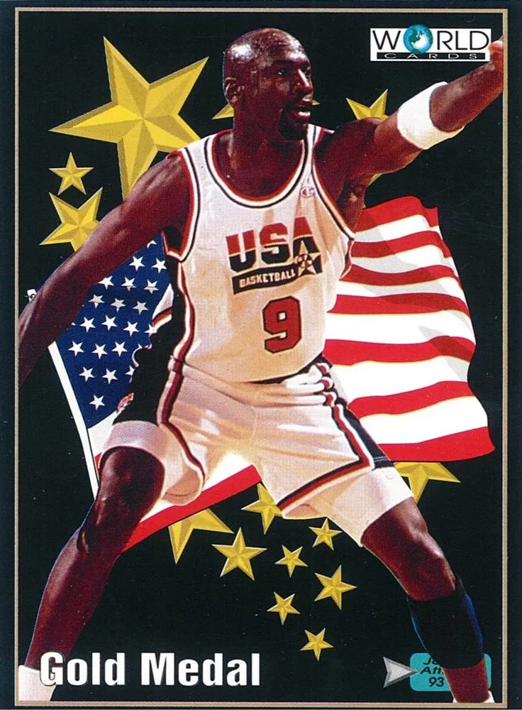 1993-94 Pro Cards French Sports Action Basket Michael Jordan #5413 card image