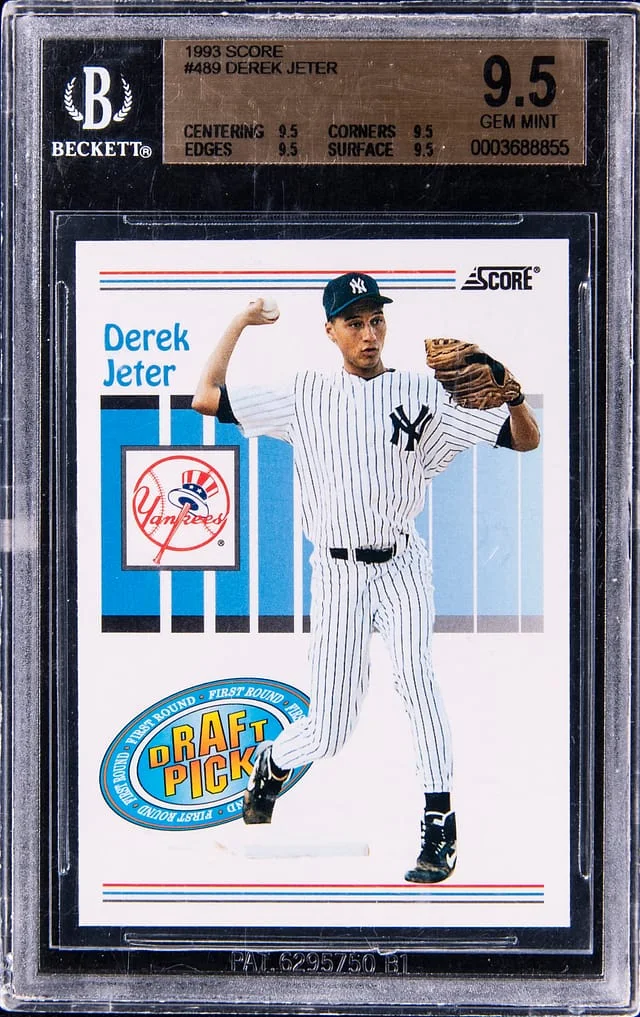 1993-94 Score Derek Jeter #489 card image