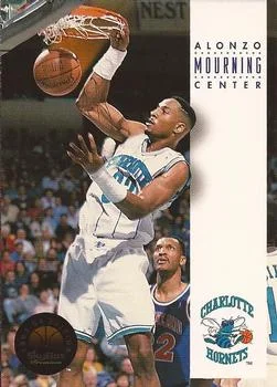 1993-94 SkyBox Premium Alonzo Mourning Variant #40 card image