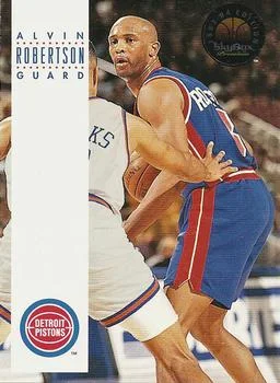 1993-94 SkyBox Premium Alvin Robertson Variant #69 card image