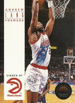 1993-94 SkyBox Premium Andrew Lang Variant #141 card image