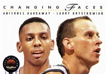 1993-94 SkyBox Premium Anfernee Hardaway / Larry Krystkowiak CF Variant #310 card image