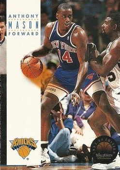 1993-94 SkyBox Premium Anthony Mason Variant #127 card image