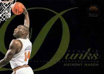 1993-94 SkyBox Premium Anthony Mason Dynamic Dunks #D6 card image