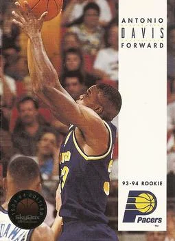 1993-94 SkyBox Premium Antonio Davis Variant #232 card image