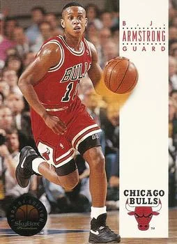 1993-94 SkyBox Premium B.J. Armstrong Variant #42 card image