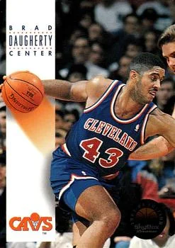 1993-94 SkyBox Premium Brad Daugherty Variant #50 card image