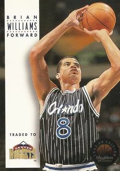 1993-94 SkyBox Premium Brian Williams Variant #137 card image