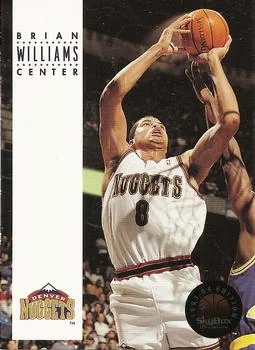 1993-94 SkyBox Premium Brian Williams Variant #218 card image