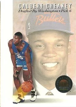 1993-94 SkyBox Premium Calbert Cheaney Draft Picks #DP6 card image