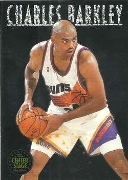 1993-94 SkyBox Premium Charles Barkley Center Stage #CS3 card image