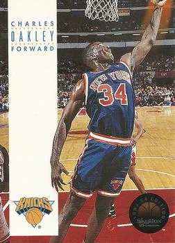 1993-94 SkyBox Premium Charles Oakley Variant #128 card image