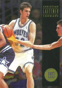 1993-94 SkyBox Premium Christian Laettner NBA All-Rookie Team #AR3 card image