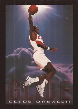 1993-94 SkyBox Premium Clyde Drexler PC Variant #334 card image