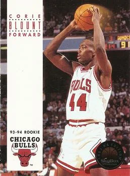1993-94 SkyBox Premium Corie Blount Variant #205 card image