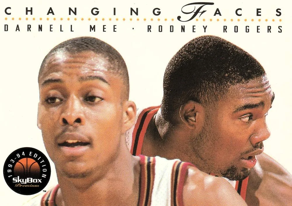 1993-94 SkyBox Premium Darnell Mee / Rodney Rogers CF Variant #298 card image