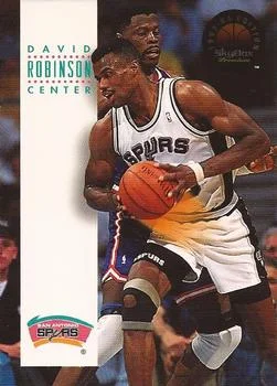1993-94 SkyBox Premium David Robinson Variant #168 card image