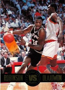 1993-94 SkyBox Premium David Robinson / Hakeem Olajuwon Showdown Series #SS5 card image