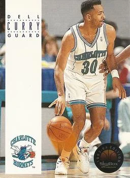 1993-94 SkyBox Premium Dell Curry Variant #37 card image