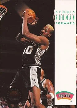 1993-94 SkyBox Premium Dennis Rodman Variant #280 card image